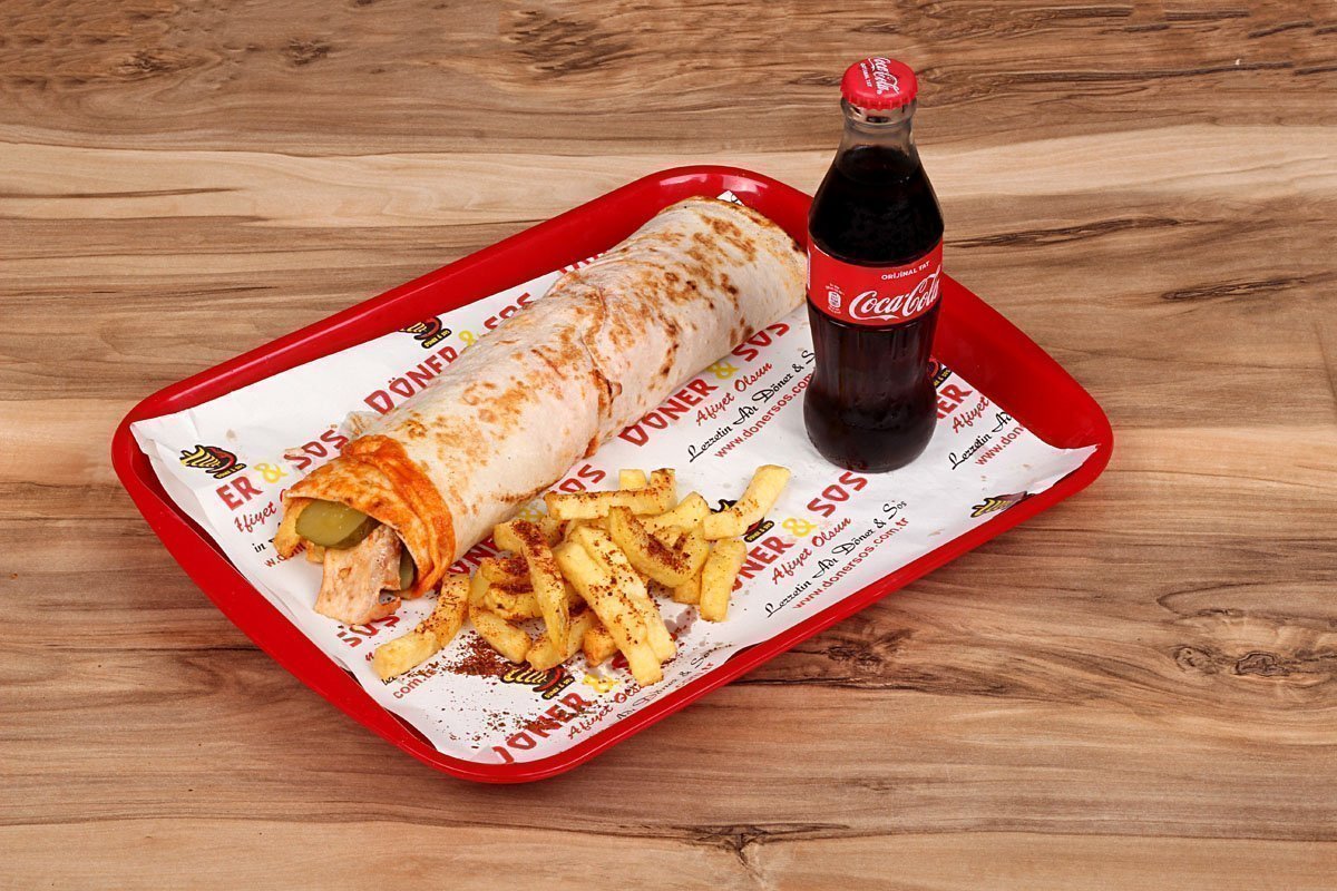 Soslu Dürüm Menü
